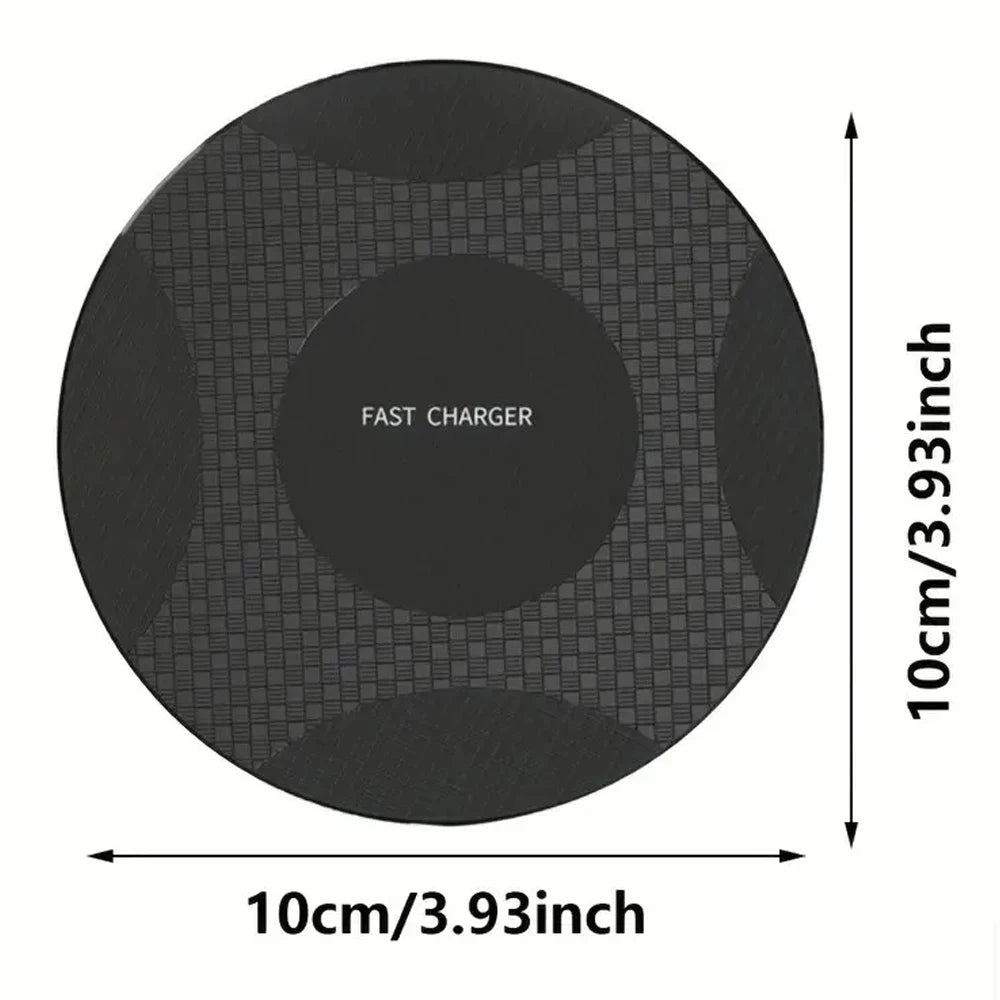 R-Gadgets™ Wireless Fast Charger Pad |LED Light |iPhone & Android