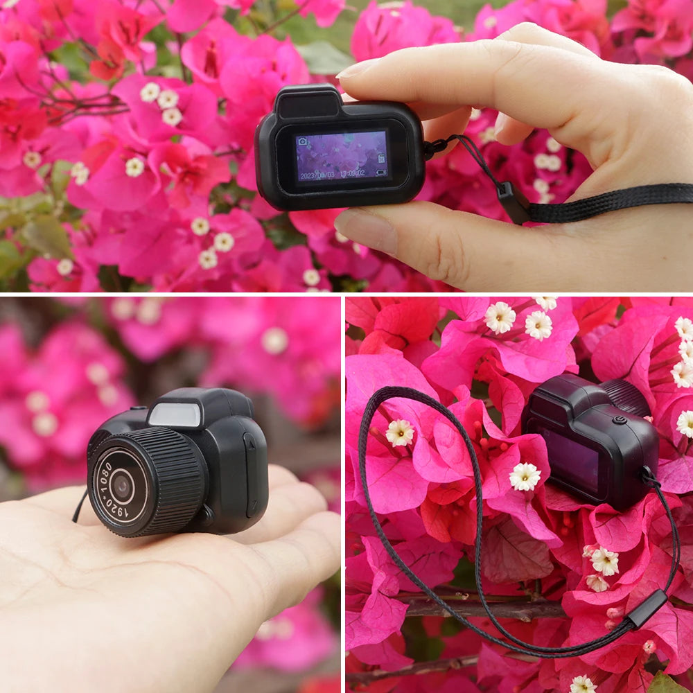 R-Gadgets™  Mini Camera with Flash |Video recorder |LCD screen