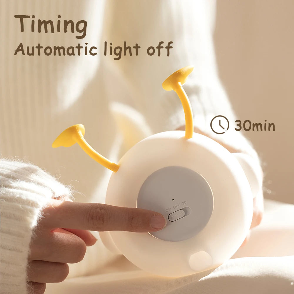 R-Gadgets™ Cute Night Light |Touch Control |Silicone |LED