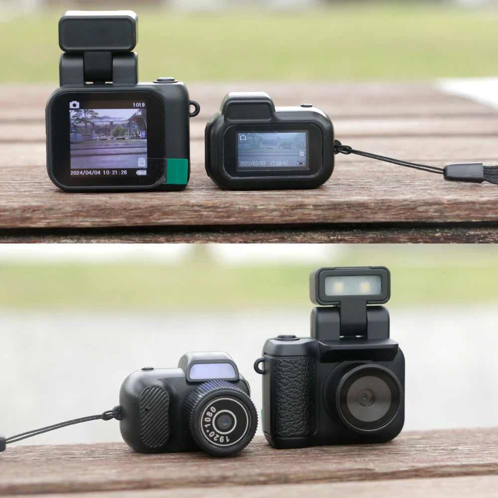 R-Gadgets™  Mini Camera with Flash |Video recorder |LCD screen