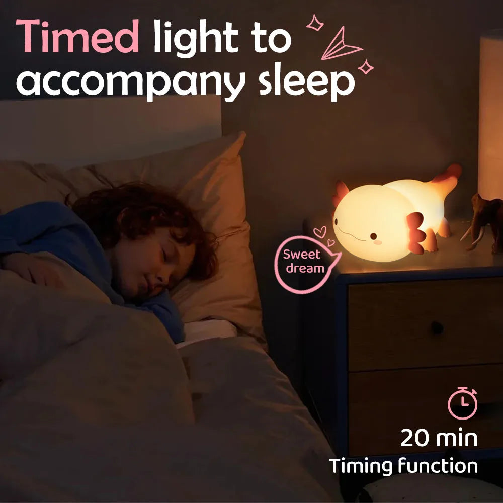 R-Gadgets™ Cute Night Light |Touch Control |Silicone |LED