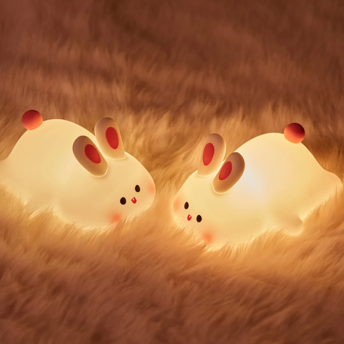 R-Gadgets™ Cute Night Light |Touch Control |Silicone |LED